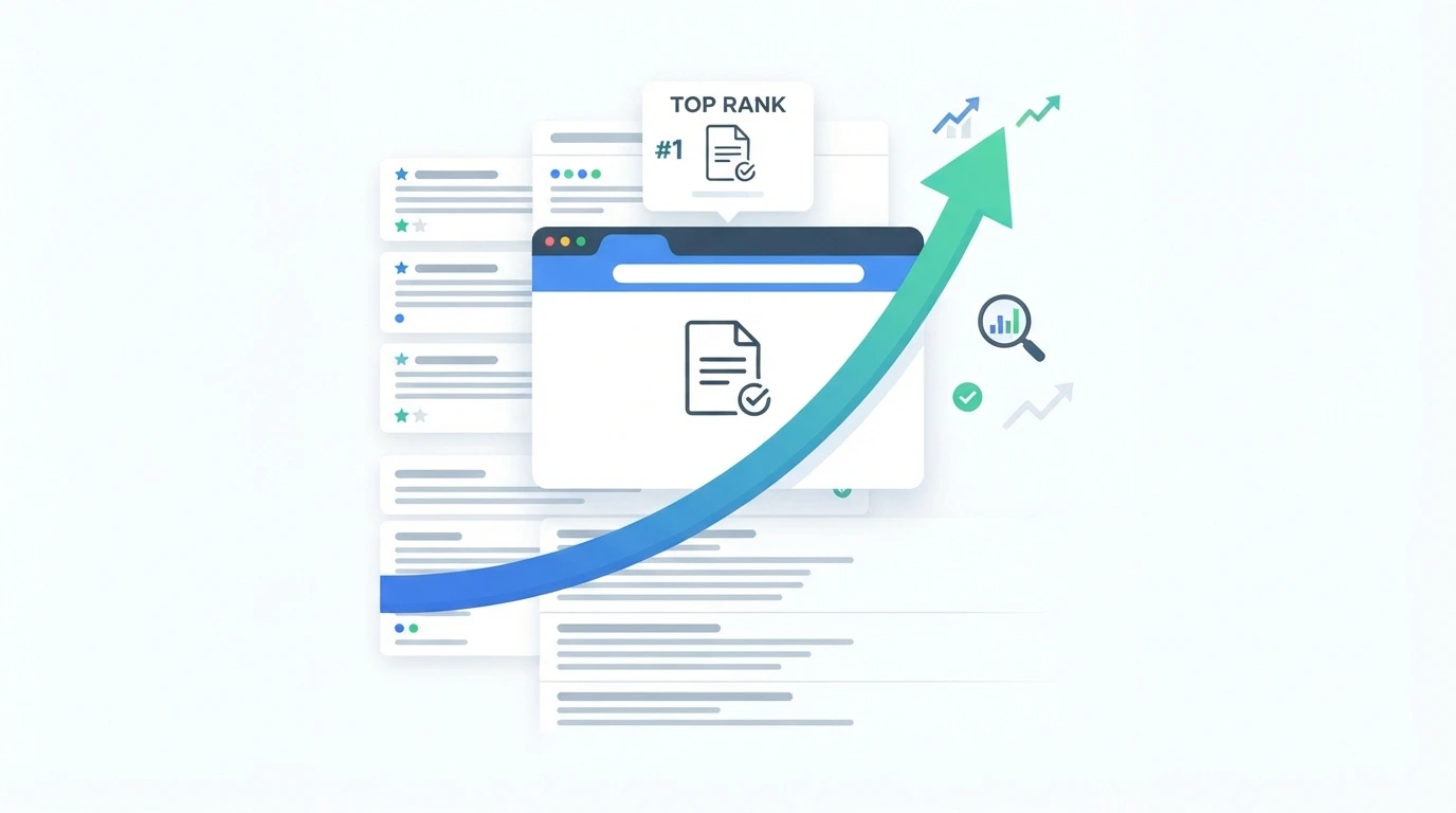 Visual guide on how to rank on Google fast with effective SEO strategies.